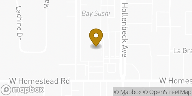Map showing the location of CVS Pharmacy in Sunnyvale, CA 94087