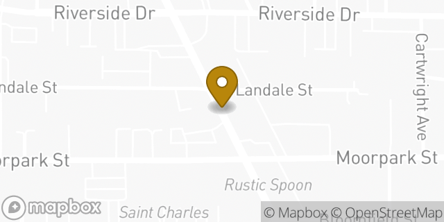 Map showing the location of Toluca Lake - Lankershim Blvd HLE in Toluca Lake, CA 91602