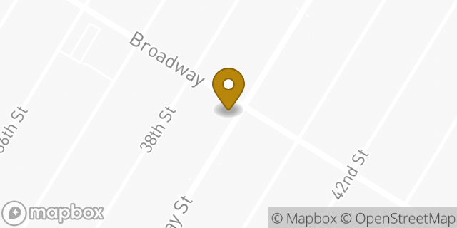 Map showing the location of Chase Bank in Astoria, NY 11103