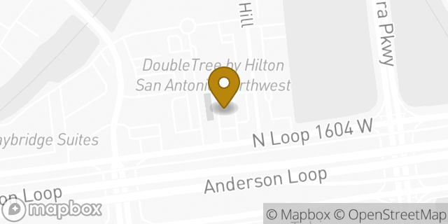 Map showing the location of Whataburger in San Antonio, TX 78249