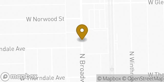 Map showing the location of Whole Foods Market in Chicago, IL 60660