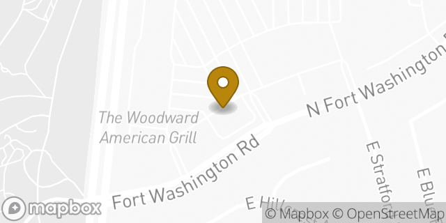 Map showing the location of Subway at Fort Washington in Fresno, CA 93730