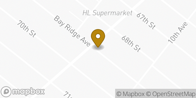 Map showing the location of The UPS Store in Brooklyn, NY 11219