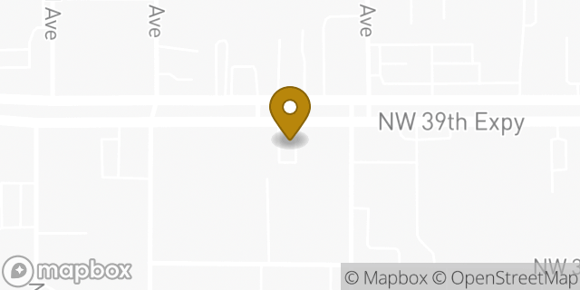 Map showing the location of Budget Truck Rental in Bethany, OK 73008