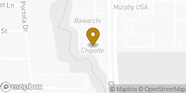 Map showing the location of Chipotle Mexican Grill in Frisco, TX 75035