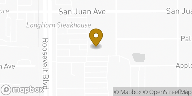 Map showing the location of Panera Bread in Jacksonville, FL 32210