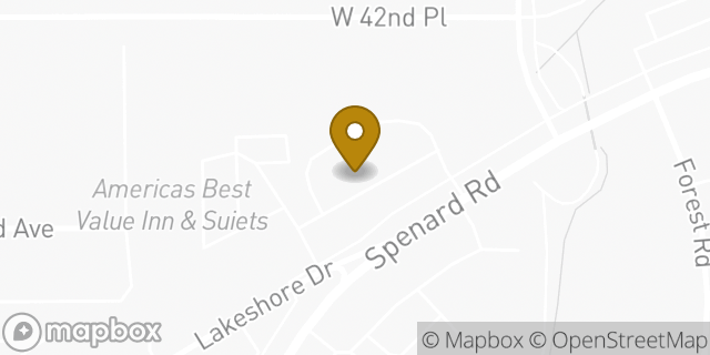 Map showing the location of McDonald's in Anchorage, AK 99517