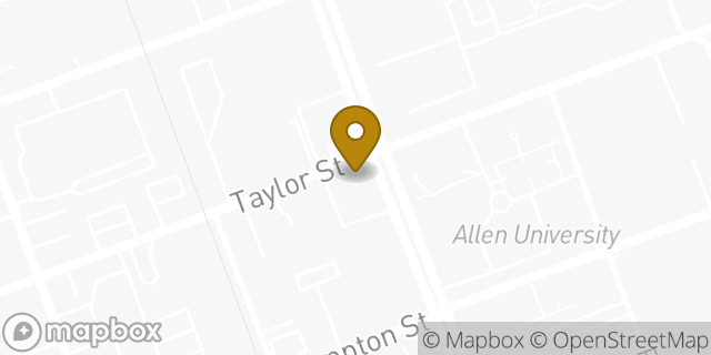 Map showing the location of Subway in Columbia, SC 29204