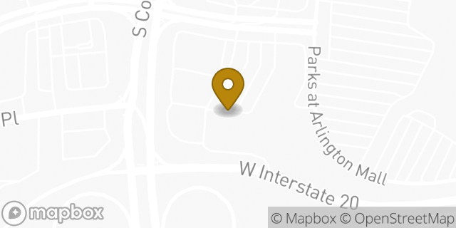 Map showing the location of TJ Maxx in Arlington, TX 76015