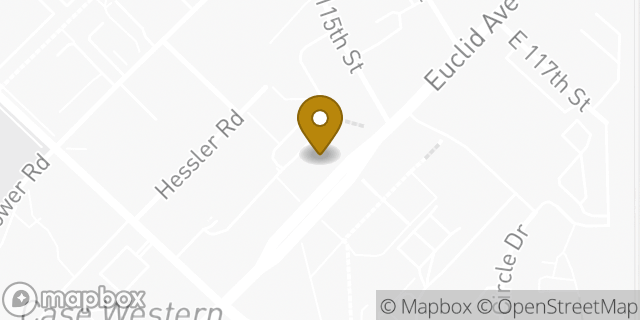 Map showing the location of Planet Fitness in Cleveland, OH 44106