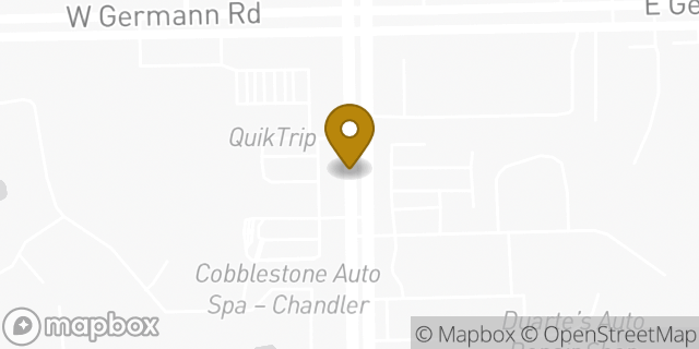 Map showing the location of Sonic Drive-In in Chandler, AZ 85286