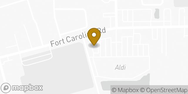 Map showing the location of McDonald's in Jacksonville, FL 32277