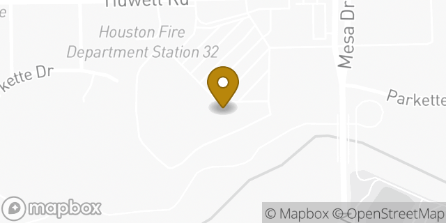 Map showing the location of EZPAWN in Houston, TX 77028