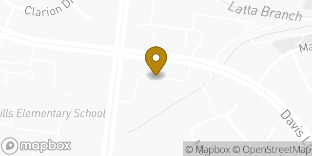Map showing the location of Bright Horizons Family Center at Oak Hill in Austin, TX 78749