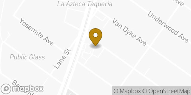Map showing the location of McDonald's in San Francisco, CA 94124