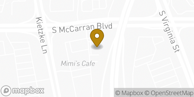 Map showing the location of 7-Eleven in Reno, NV 89509