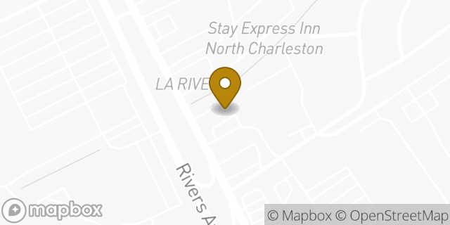 Map showing the location of Subway in North Charleston, SC 29406