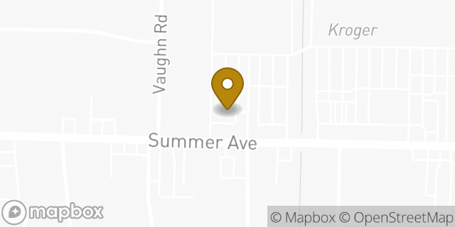 Map showing the location of McDonald's in Memphis, TN 38122