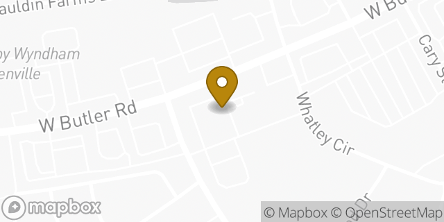 Map showing the location of CVS Pharmacy in Mauldin, SC 29662