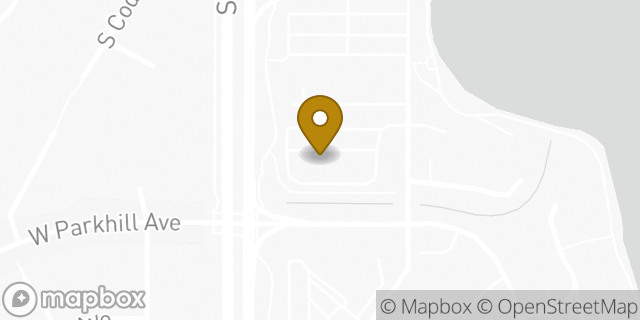 Map showing the location of Starbucks in Littleton, CO 80123