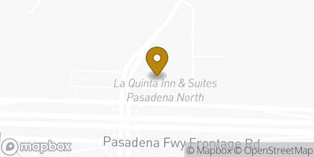 Map showing the location of La Quinta Inn & Suites Pasadena North in Pasadena, TX 77506
