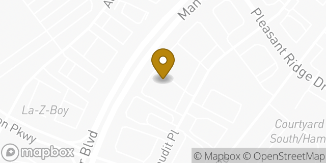 Map showing the location of Chipotle Mexican Grill in Lexington, KY 40509