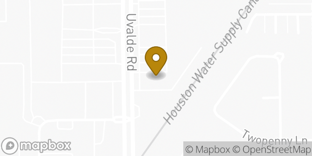 Map showing the location of Subway in Houston, TX 77015