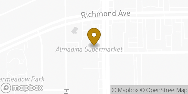 Map showing the location of Walgreens in Houston, TX 77057