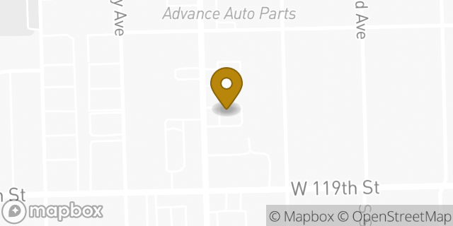 Map showing the location of Dunkin Donuts in Alsip, IL 60803