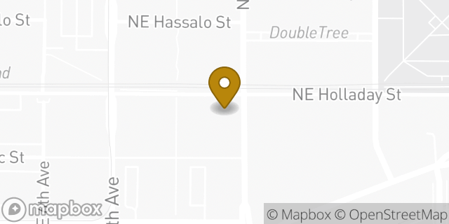 Map showing the location of WeWork 830 NE Holladay St in Portland, OR 97232