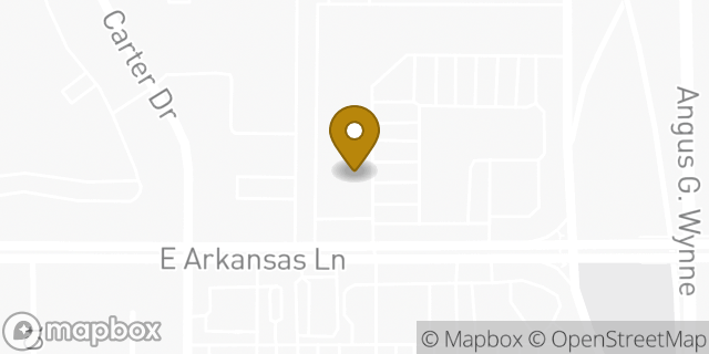 Map showing the location of Subway in Arlington, TX 76010