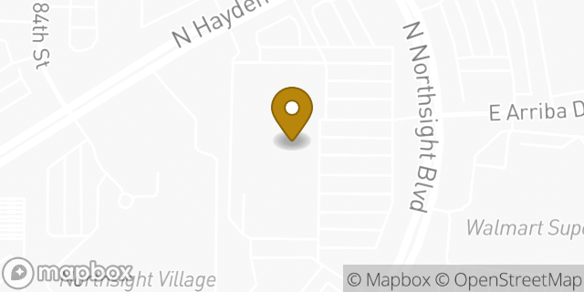 Map showing the location of The Home Depot in Scottsdale, AZ 85260