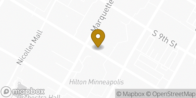 Map showing the location of Enterprise Rent-A-Car in Minneapolis, MN 55403