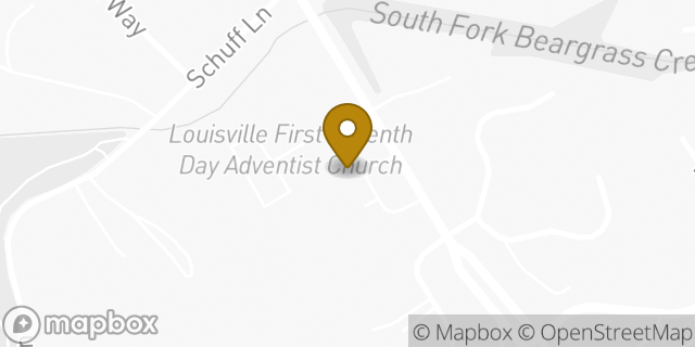 Map showing the location of Newburg KinderCare in Louisville, KY 40205