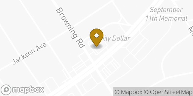 Map showing the location of Dunkin' in Pennsauken, NJ 08110
