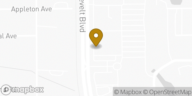Map showing the location of Chase Bank in Jacksonville, FL 32210