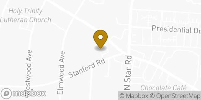 Map showing the location of Budget Rent A Car in Upper Arlington, OH 43212