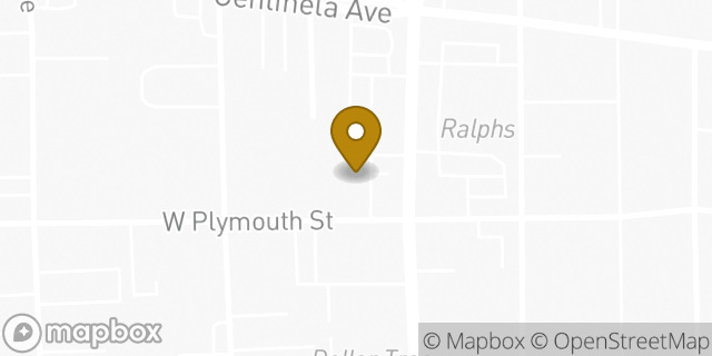 Map showing the location of Baskin Robbins in Inglewood, CA 90302