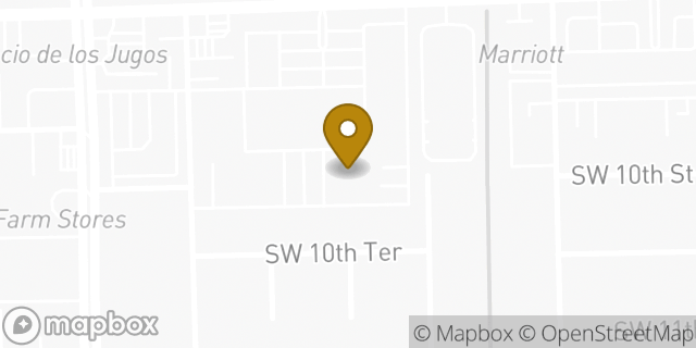 Map showing the location of Planet Fitness in Miami, FL 33144