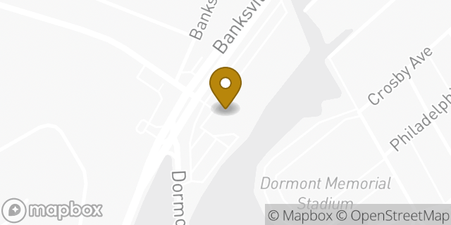 Map showing the location of Starbucks in Pittsburgh, PA 15216