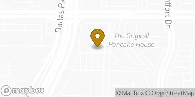 Map showing the location of Whole Foods Market in Dallas, TX 75254