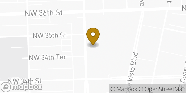 Map showing the location of T.J. Maxx in Miami, FL 33127