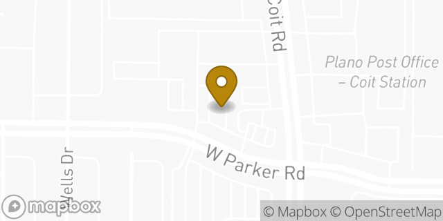 Map showing the location of McDonald's in Plano, TX 75093