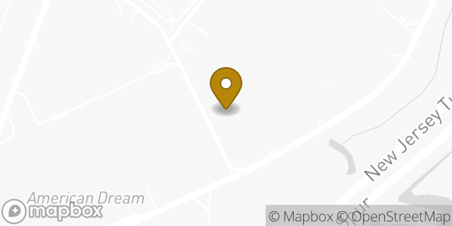 Map showing the location of Levi's Store in East Rutherford, NJ 07073