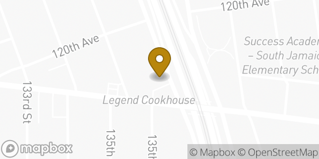 Map showing the location of AutoZone in South Ozone Park, NY 11420