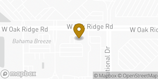 Map showing the location of LongHorn Steakhouse in Orlando, FL 32819