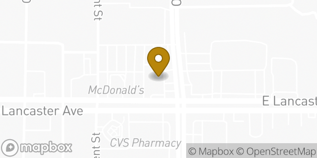 Map showing the location of Coinme in Fort Worth, TX 76103