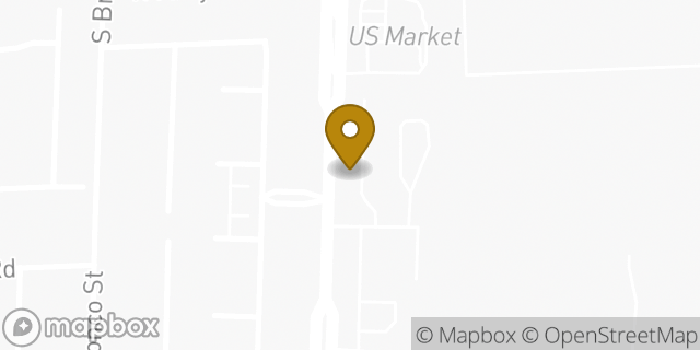 Map showing the location of Dunkin' in Las Vegas, NV 89118