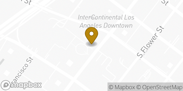 Map showing the location of Sunglass Hut in Los Angeles, CA 90017