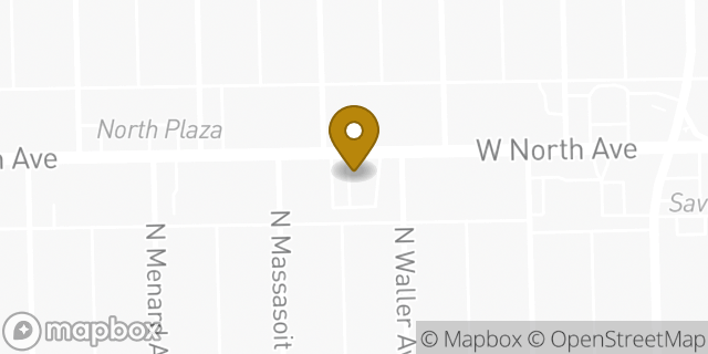 Map showing the location of Baskin-Robbins in Chicago, IL 60639